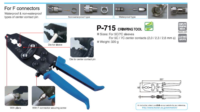 Ichiban Precision Sdn Bhd - Hozan - HOZAN CRIMPING TOOL